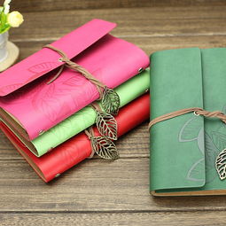 時光印記 韓國創意文具批發中的懷舊復古皮質樹葉飾品線圈探秘